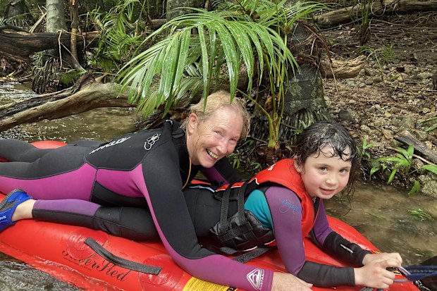 Robyn travels with her grandkids each year