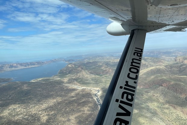 You'll see an array of landscapes during the flight. 