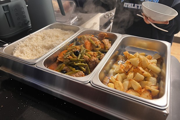 kmart 3 station buffet dinner solution for busy family teenagers