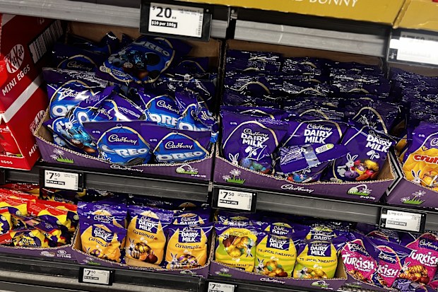 easter chocolates cost cadbury