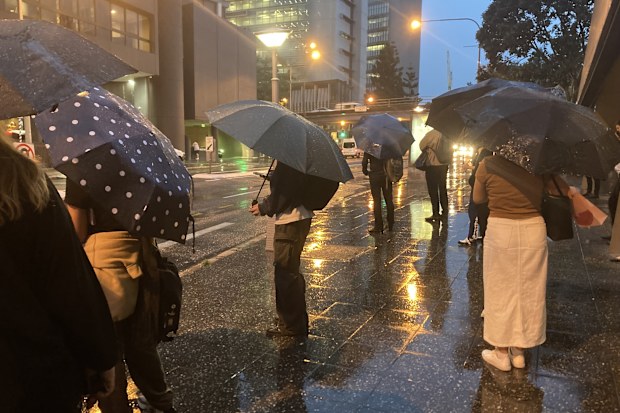 Rain in Brisbane Sunday, 15 December 2024