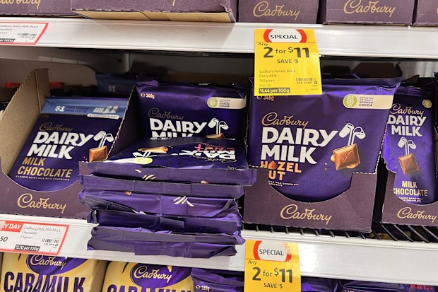 cadbury dairy milk chocolate change