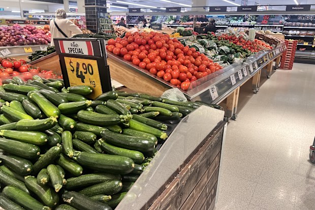 fruits and vegetables supermarket supplies