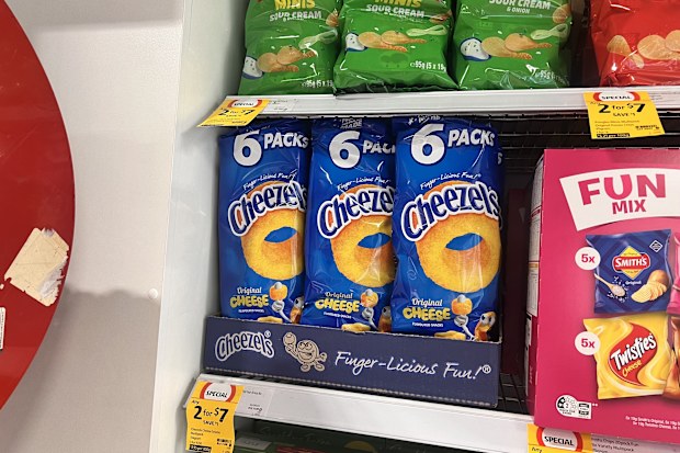 cheezels and new flavour audit shrinkflation