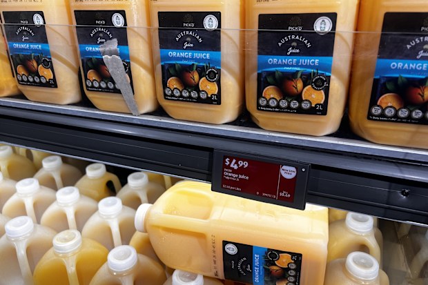 aldi new low price red sales tags reduced prices in-stores
