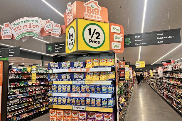 grocery prices end of aisle displays supermarkets