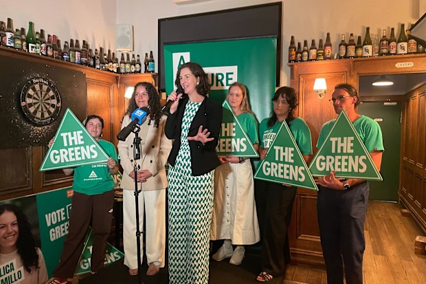 The Greens byelection after party at the Local Taphouse on Carlisle Street, St.Kilda 8 February 2025