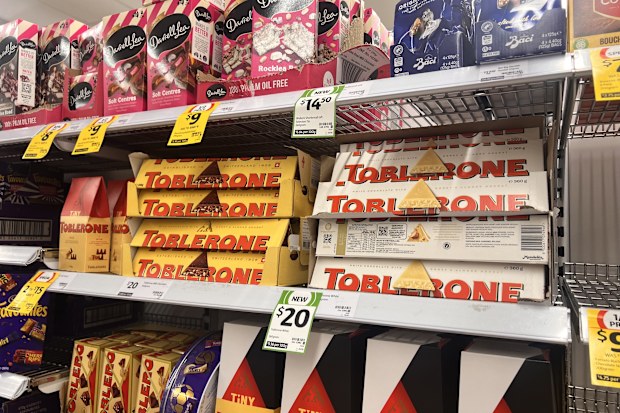 toblerone new flavour white in supermarkets plus discontinued