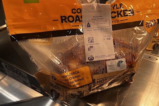 roast chicken coles and woolworths price increase