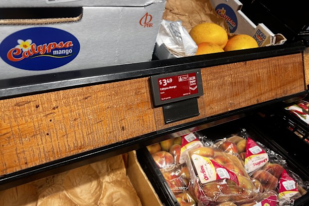 aldi new low price red sales tags reduced prices in-stores