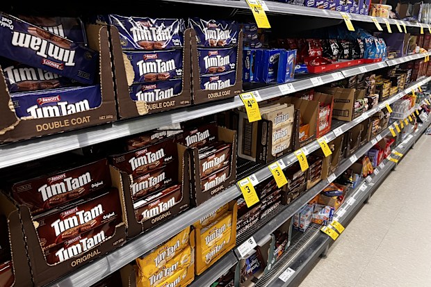 arnott's biscuits supermarket tim tam