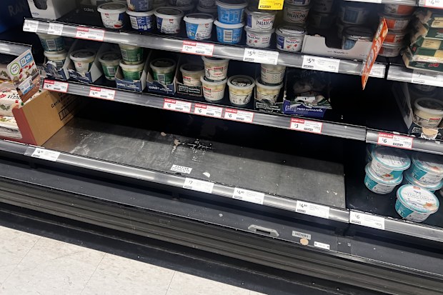cottage cheese shortage aldi coles woolworths 