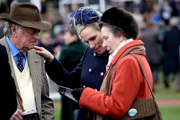 Zara Tindall Cheltenham Races 2020