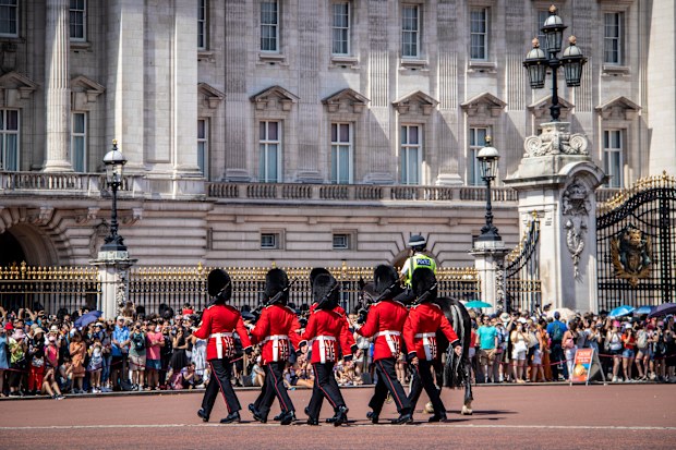 The Changing of the Guards at Buckingham Palace