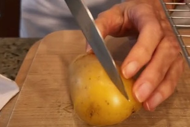 Boiled potatoes