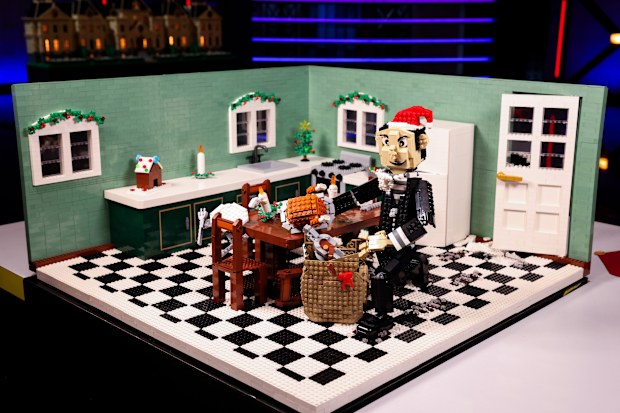 LEGO Masters 2025: Nick and Stacey's Caught in the Act The Christmas Lunch in the Kitchen