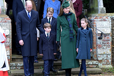The royal Christmas Day walk, December