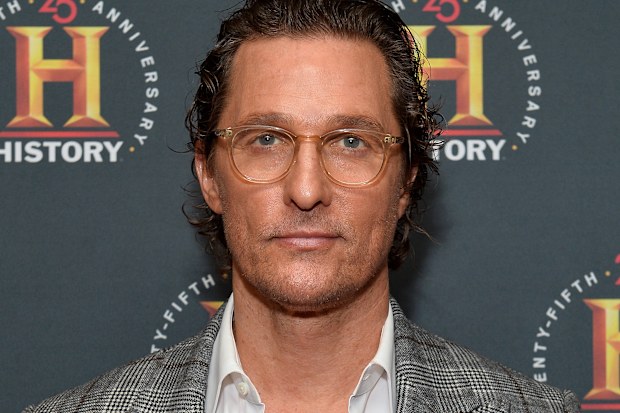 NEW YORK, NEW YORK - FEBRUARY 29: Matthew McConaughey attends HISTORYTalks Leadership & Legacy presented by HISTORY at Carnegie Hall on February 29, 2020 in New York City. (Photo by Noam Galai/Getty Images for HISTORY)