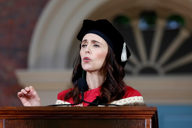 Jacinda Ardern Harvard