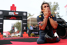Alex Zanardi during IRONMAN Emilia Romagna on September 21, 2018 in Cervia, Italy.