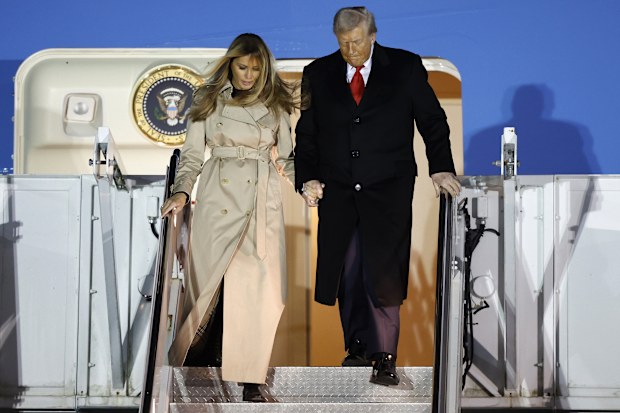 Melania Trump and Donald Trump