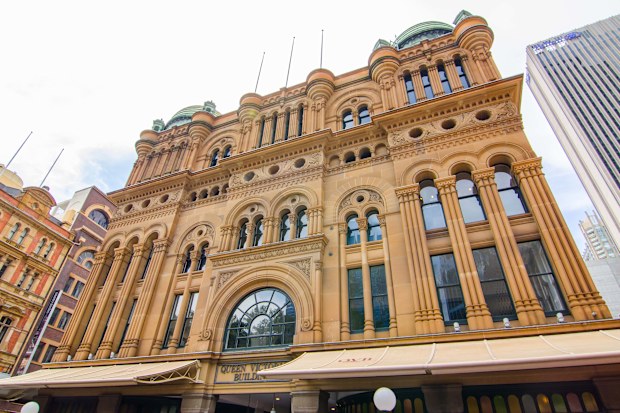 The Queen Victoria building in Sydney.
