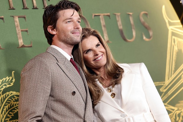 Patrick Schwarzenegger and Maria Shriver