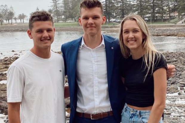 T L Swan's three children are so proud of all their mum has achieved.