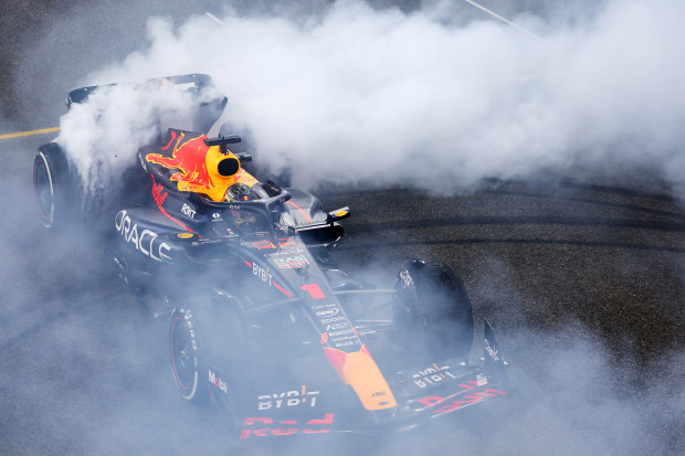Max Verstappen won the 2023 Formula 1 drivers' championship with Red Bull.