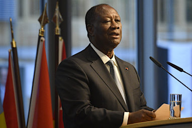 9. Alassane Ouattara, President of Cote d'Ivoire