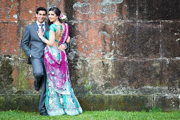 My wedding day: Bride Dyasmin Dream Sandhu wears three  dresses 