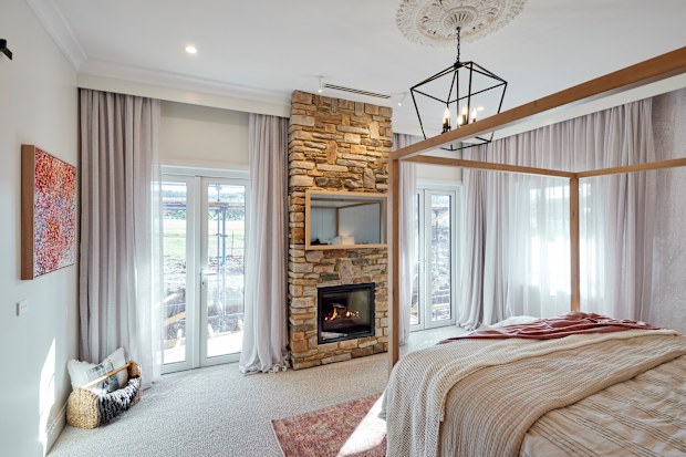 The Block 2022 Room Reveal Week 4 Rachel and Ryan Master Bedroom and Walk-In Robe Season 18