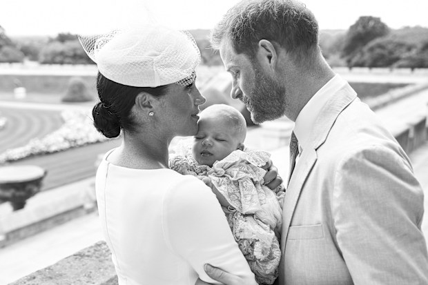 Archie Harrison christening thank you
