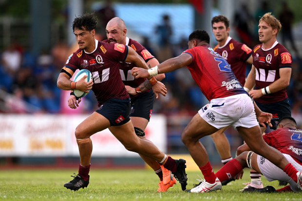 Jordan Petaia is out for the rest of the 2023 Super Rugby Pacific season due to surgery on his wrist.