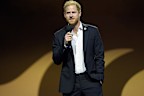 VANCOUVER, CANADA - FEBRUARY 16: Prince Harry, The Duke of Sussex, Founder and Patron of the Invictus Games Foundation delivers remarks at the Closing Ceremonies of the Invictus Games Vancouver Whistler 2025 on February 15, 2025. at Rogers Arena in Vancouver, Canada.  (Photo by Jeff Vinnick/Getty Images for Invictus Games Vancouver Whistler 2025)