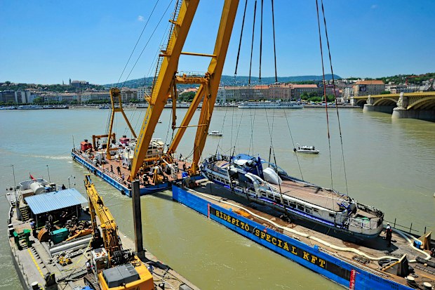 The Hableany sightseeing boat carrying 33 South Korean tourists and two Hungarian staff was crashed by a large river cruise ship and sank in the River Danube on May 29. 