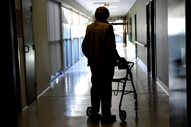Dana Gray has pleaded guilty to assaulting an elderly dementia patient after she was caught on camera. The person pictured is not linked to the case. (AAP)