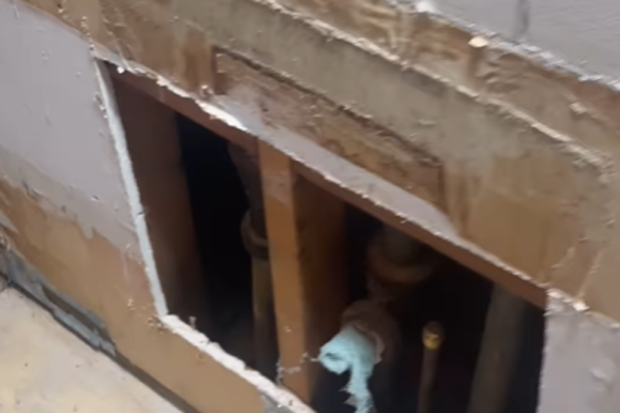 christmas gift forgotten in wall of home discovered by man 46 years later