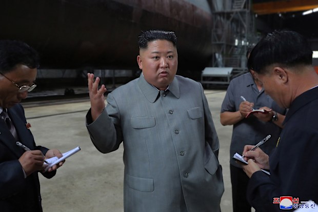 Analysts said Kim’s regime has sought to build a viable nuclear-armed submarine to enhance its deterrence capabilities. 