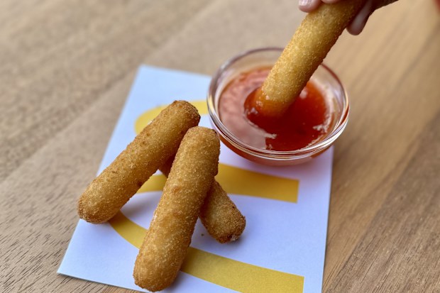 McDonald's mozzarella sticks with sweet chilli sauce are staying on the menu this winter.