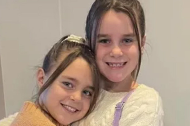Layla Lupica, right, with her sister, Marlee was killed in a quad bike accident.