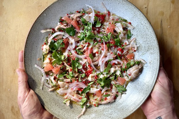Ceviche summer seafood recipies 