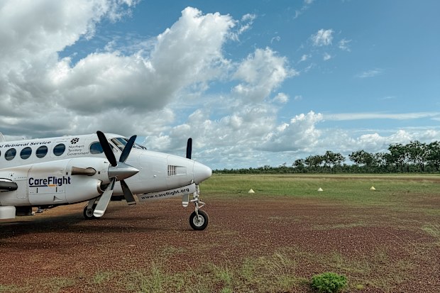 Trish Curry has been a CareFlight pilot for more than two years now.