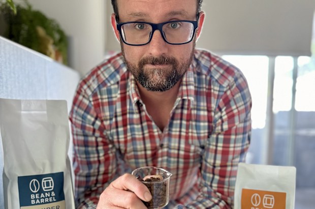ian white bean & barrel coffee