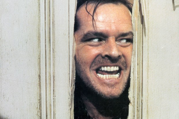 Jack Nicholson in a scene from The Shining, 1980