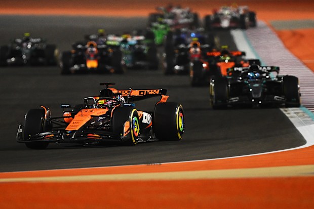 Oscar Piastri sprint yarışında.