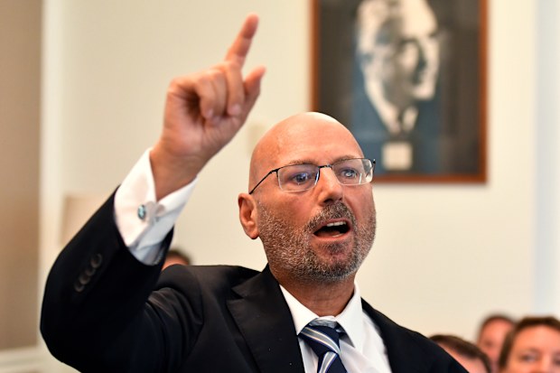 Liberal Senator Arthur Sinodinos is back.