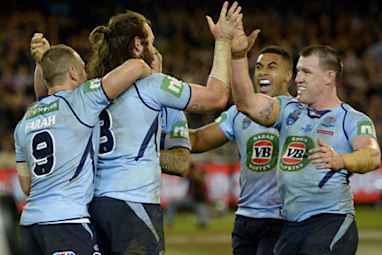 Blues celebrate