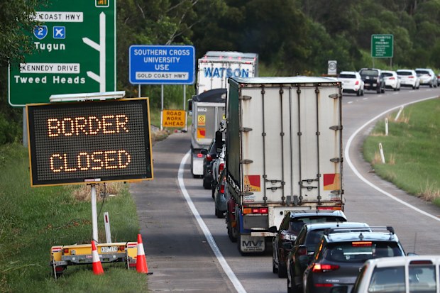 Queensland border closure.