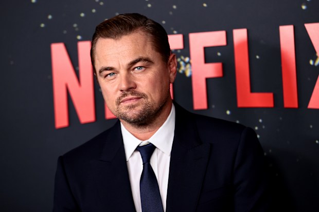 Leonardo DiCaprio attends the "Don't Look Up" World Premiere at Jazz at Lincoln Center on December 05, 2021 in New York City. 